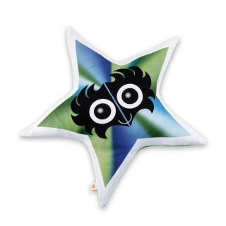 Capa para Almofada | Estrela Verde + Azul